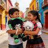 Pierrot Arlequín El Freak Circo Juguetes de Peluche Muñeca de Peluche Verde Negro Juguete Suave Relleno Coleccionable Fan Regalo de Cumpleaños para Niño