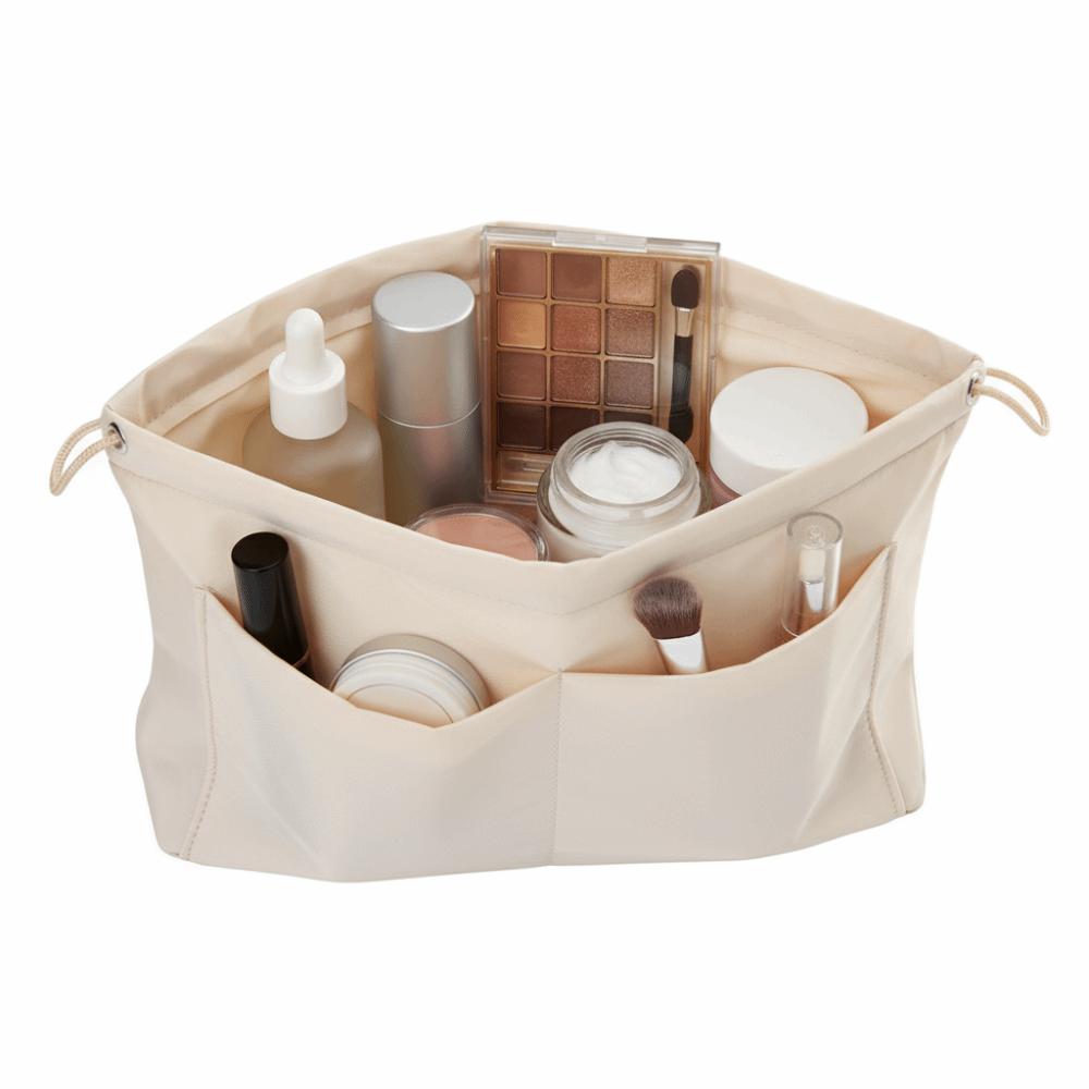 Multi layer Insert Cosmetic Bag Multi-Pocket Storage Bag Simple Nylon Toiletry Bag Travel