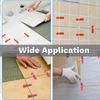 Tile Leveling System Laying Level Wedges Locator Spacers Flooring Wall Level Alignment Spacers Leveler for Tile Adjustment Tool