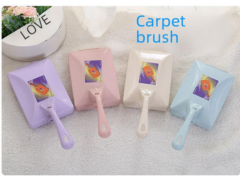 Velký prachový váleček s dlouhou rukojetí: Odstraňovač chloupků a zametač koberců pro úklid domácnosti (Postele, Pohovky)