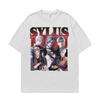 Retro 90s Girl Dinner Sylus Graphic T Shirt Men's Clothing Fashion Trending Cool T-shirts Comfort 100% Cotton Oversized T-shirt