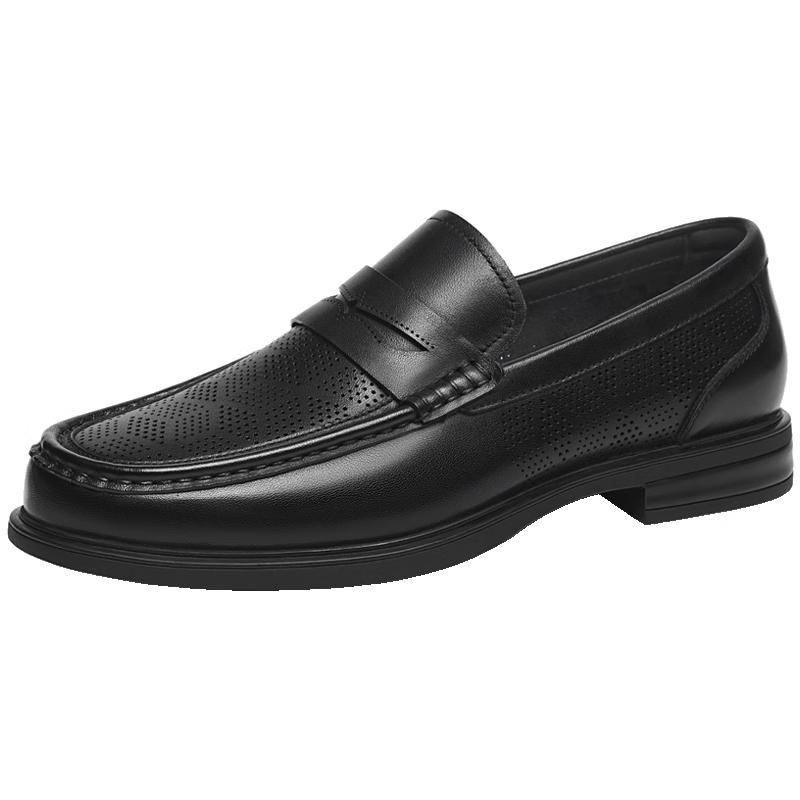 Red Dragonfly Men s Business Perforated Dress Shoes 41
