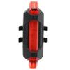 Bicycle 918 Tail Light USB Charging Night Riding Safety Warning Light Outdoor LED LightRed