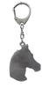 Australian Stock Horse - Silver-plated Key Ring, Handbag Decoration, Backpack Pendant by Art-Dog