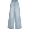 ONLY Women's 2026 Spring High-Waist Loose Straight-Leg Jeans