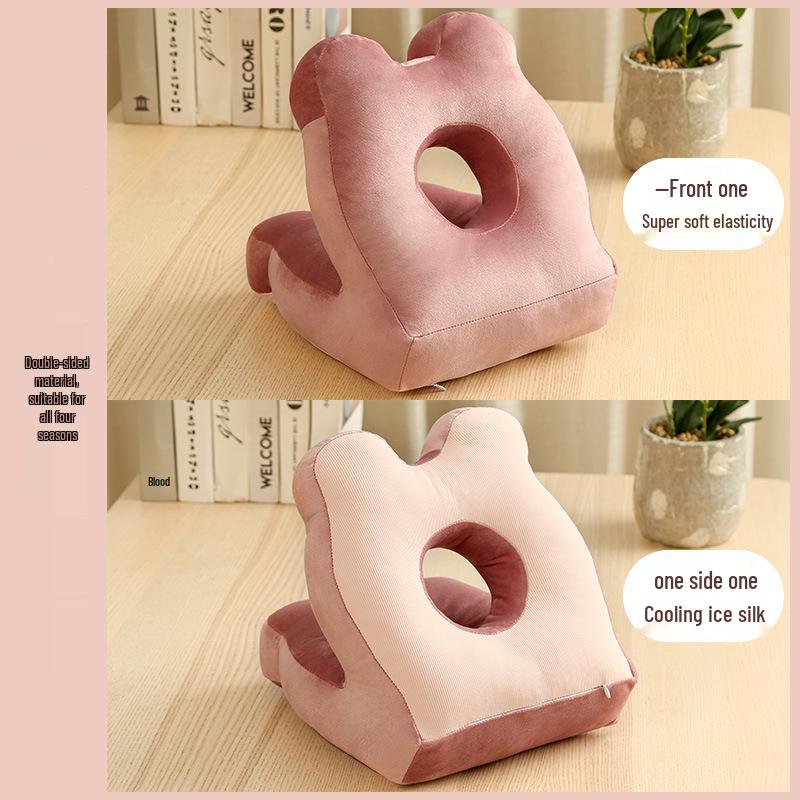 Office Nap Double-Sided Pillow for Desk or Face-Down Sleeping