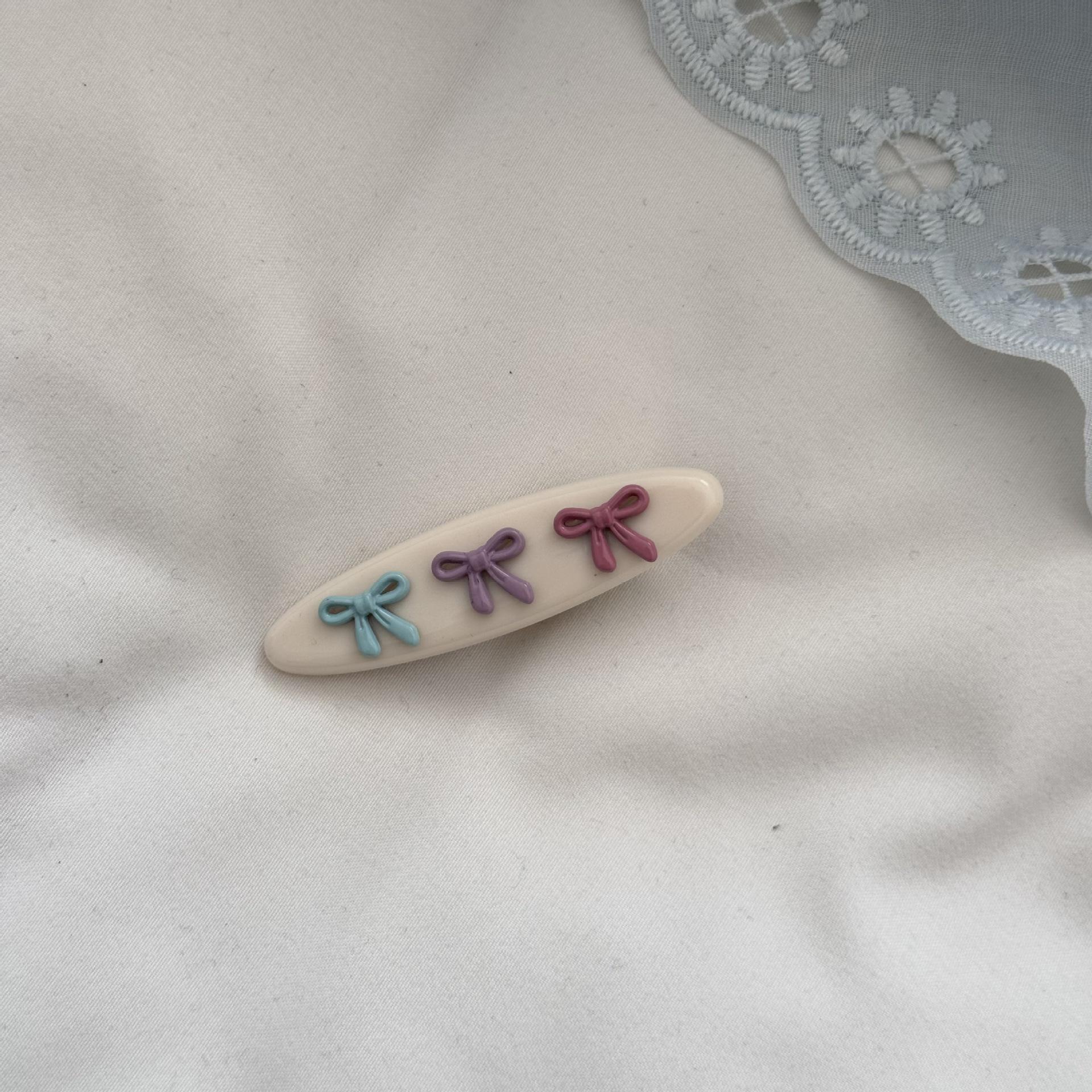 

Mini hair bows pin accessoires clip for women girl korean barrette popular trendy leading fashion cute kawaii sweets kpop new in