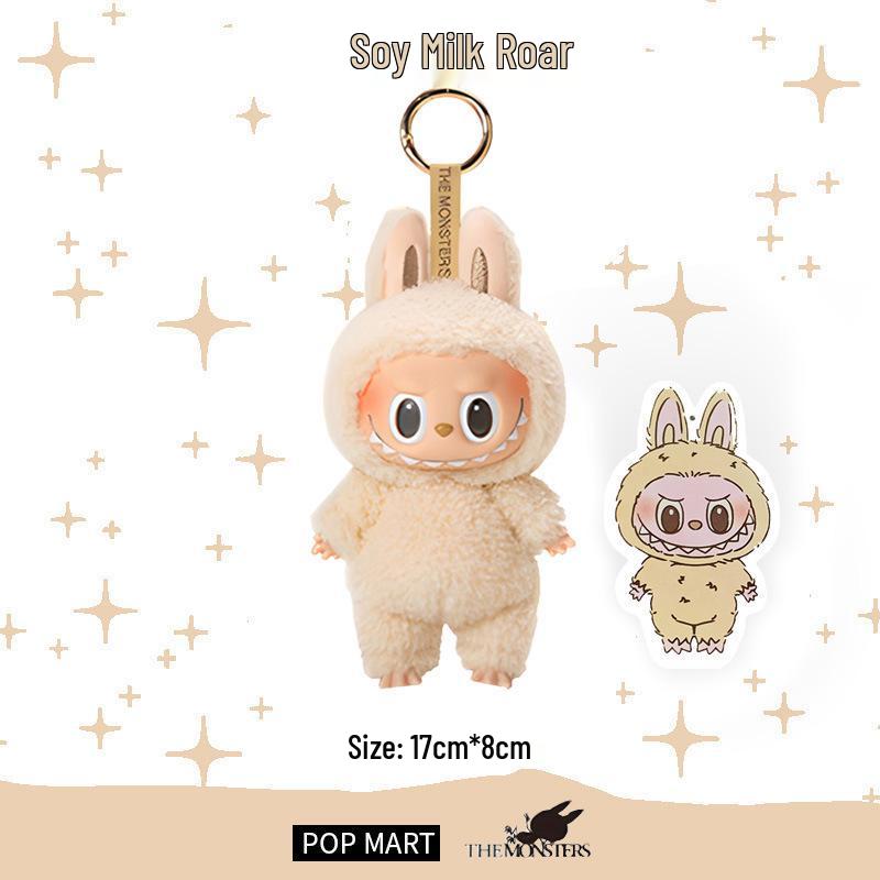 Labubu Gen 1 Bubble Series Matte Vinyl Keychain Plush Doll Gift