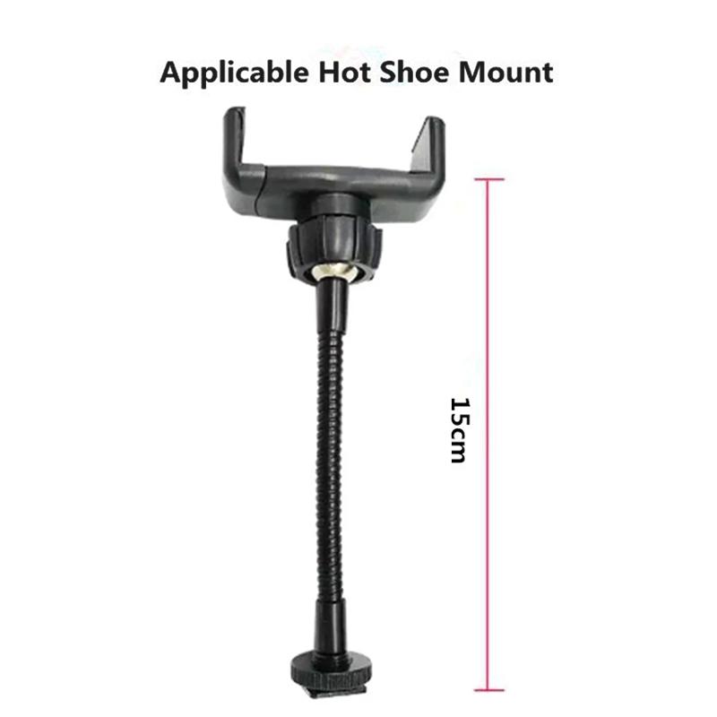 Ring Light Table Support Cell Phone Tripod Monopod Portable Hose Clip For Smartphone Stand Live Broadcast Flexible Clamp Holder