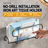 Strong Suction Cup Tissue Holder Wall Mounted Tissue Rack  Toilet Tissue Wet Wipe