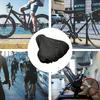 Bicycle Seat Waterproof Cover UV-protective Sunshade Cover Outdoor Sports Cycling Bicycle Saddle Rain Cover Elastic Dust Guard
