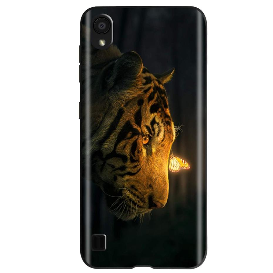 Fashion Cool Painted Case For ZTE Blade A5 2019 Soft SIlicone TPU Black Shockproof Bumper For ZTE A5 (2019) BladeA5 A 5 Funda