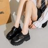 2025 Spring Women's Thick-Soled Suede Retro Loafers - Slip-on British Style