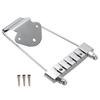 Stop Tailpiece Elettrico Pesante Con Spaziatura Corde da 10 mm Costruito in Leghe di Zinco Per una Migliore Ritenzione dell'accordatura