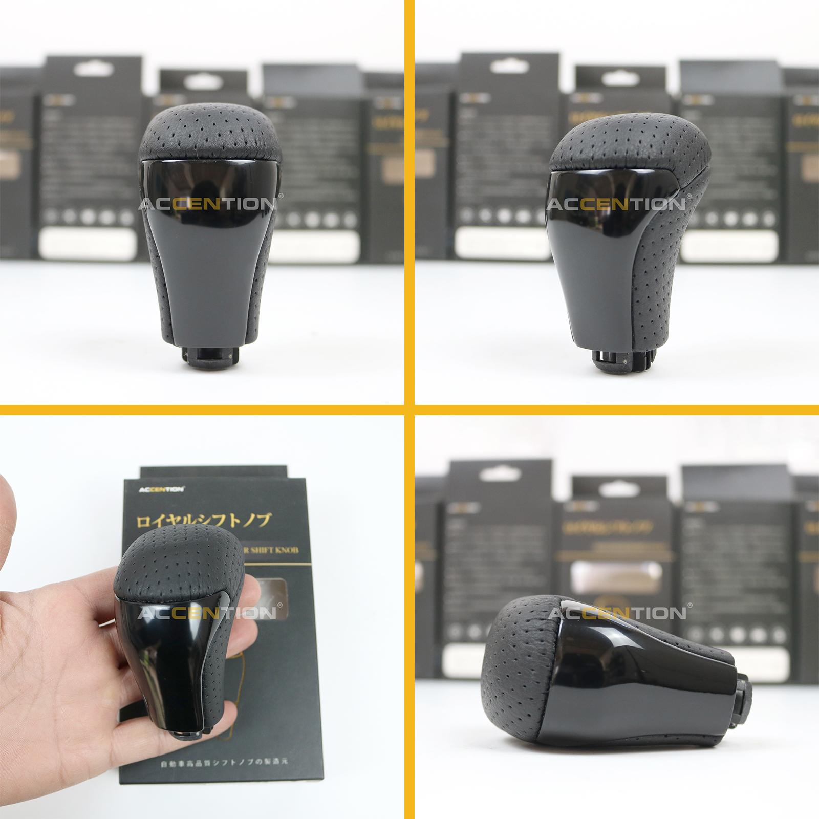 

Black Carbon Fiber Gear Shift Knob For Toyota Highlander 2014-2018 Tacoma 2016 2017 2018 03