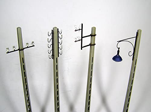 MiniArt 1/35 Scale Concrete Utility Poles (Set of 4) Plastic Model MA35563