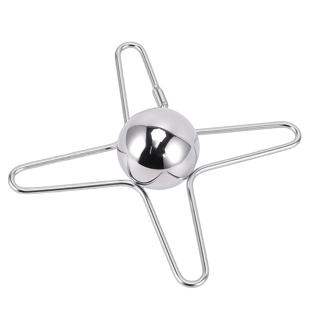 Coffee Cooling Ball Reusable Stainless Steel Coffee Chilling Ball with Stand for Tea Juice