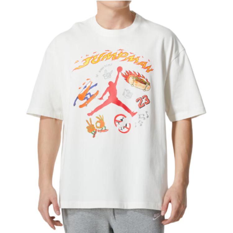 Jordan Jumpman SS24 T Shirt Men's White HJ3965-133