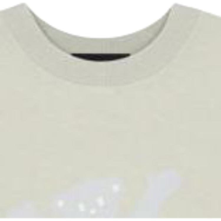 WE11DONE T-Shirts Unisex Crew Neck Moderate Straight Fit WD-TT3-22-715-U-GY