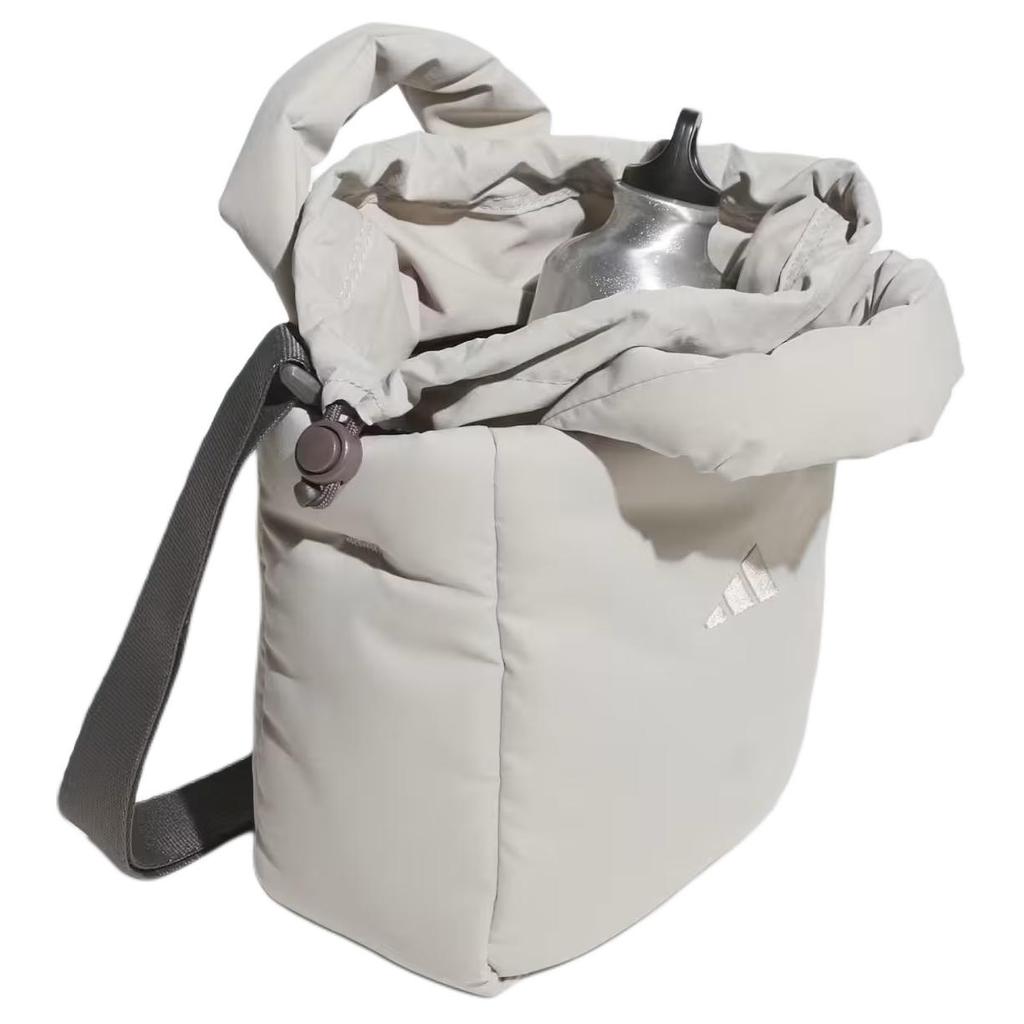 Adidas Polyester Shoulder Bag, Crossbody Bag, Handbag Unisex Gray Adidas JZ4423