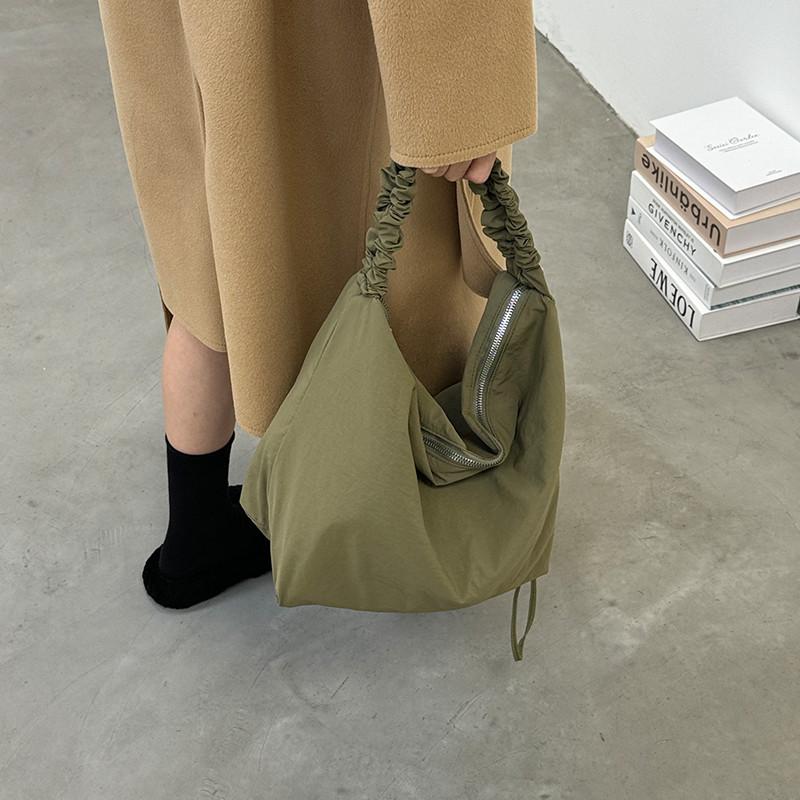 IELGY Oxford Canvas Large Capacity Cross-body Commuter Casual Tote Bag