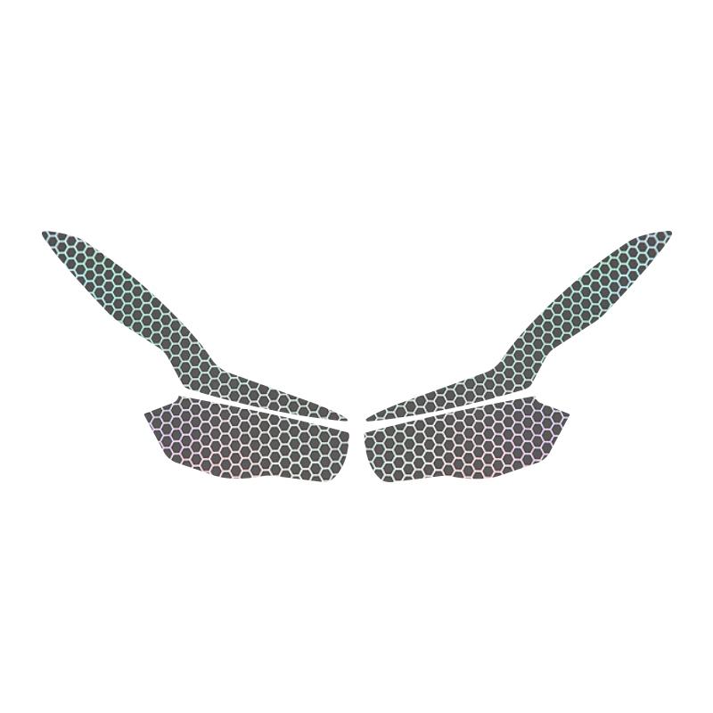 For HONDA ADV350 ADV 350 Adv350 2025 Headlight Film Honeycomb Laser Film Smoked Black Stickers Modified Parts Accessories