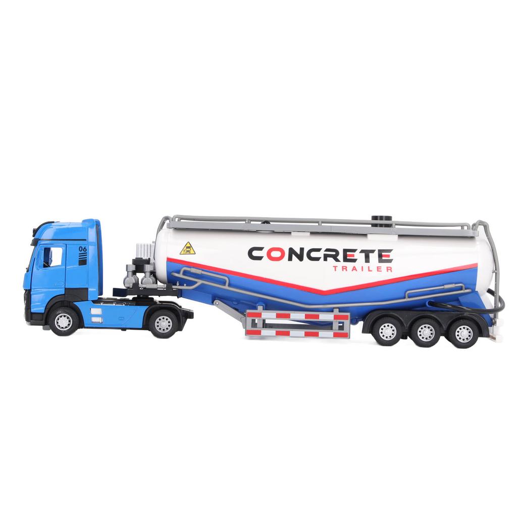 1:32 Scale Alloy Concrete Pump Truck High Simulation Construction Vehicle Model with Water Spray Function