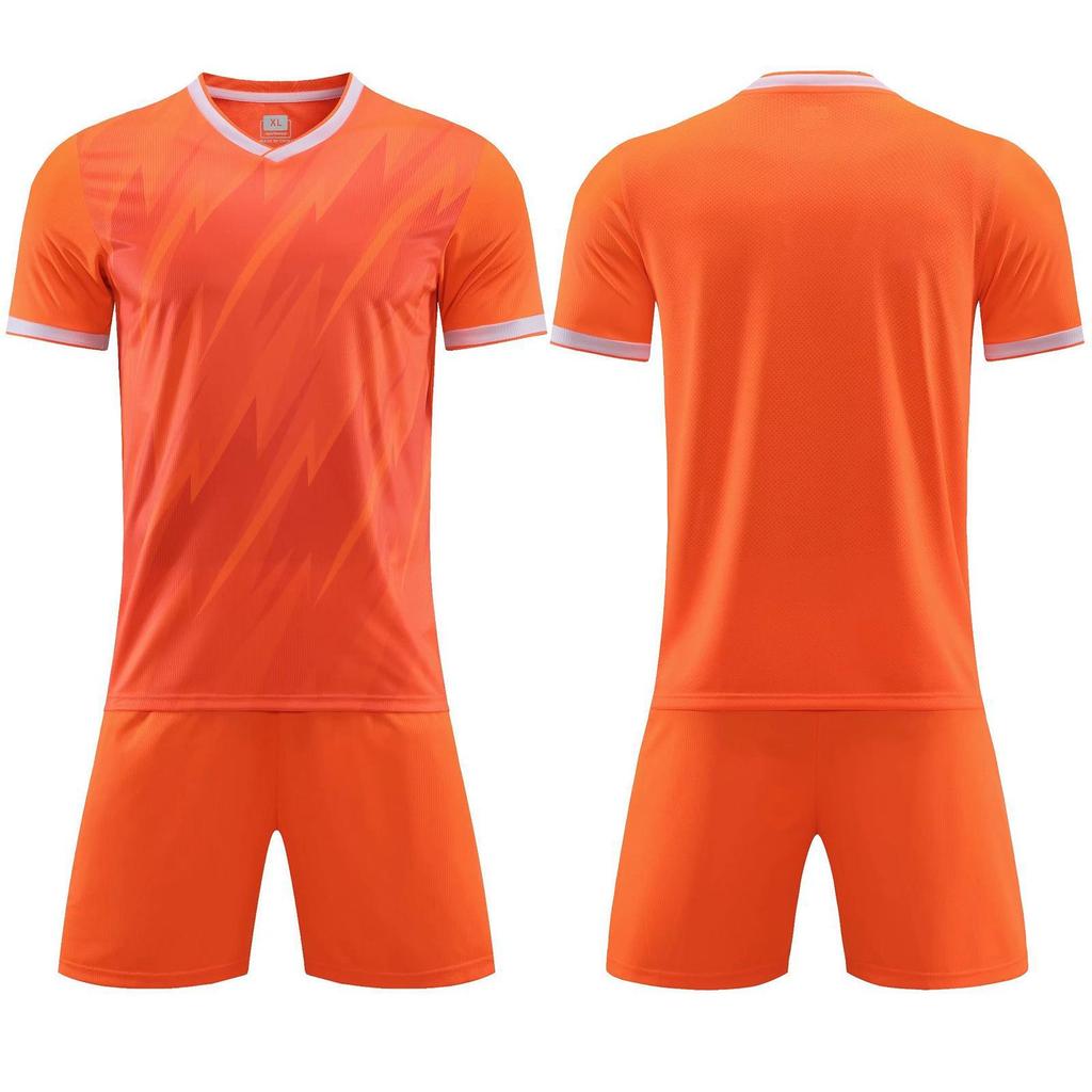 Football Uniform Set, Student Football Uniform, Adult Children'S Training Uniform, Light Plate, Football Uniform Printing, Diy