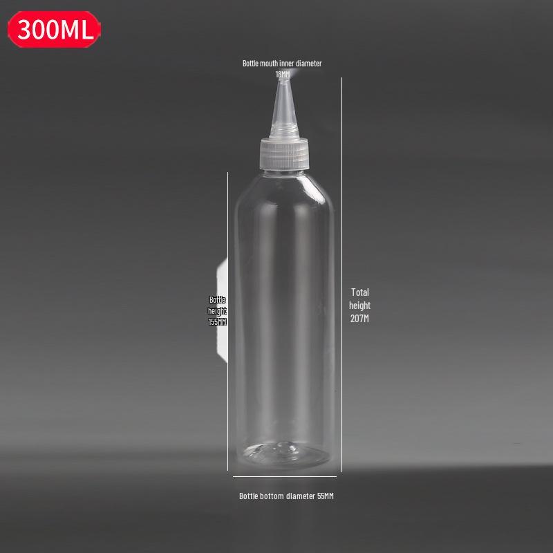 Spot 50-1000ml PET Transparent Plastic Squeeze Bottle