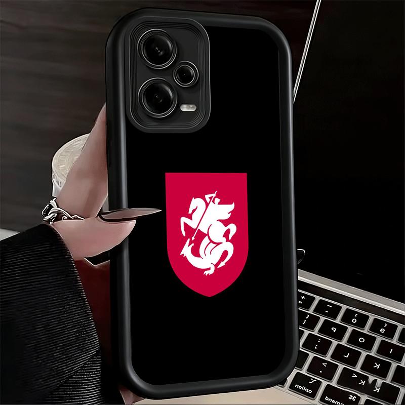 

Phone Case for Xiaomi Redmi Note 15 14 13 Pro Plus Georgia Passport Flag Shell 12S 11 11S 11T 5G 14S Soft Silicone Funda Redmi Note15ProPlus