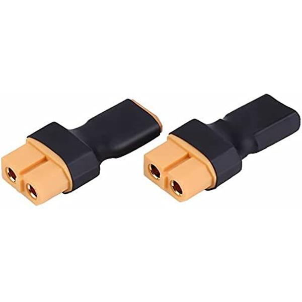 Batterieadapter-Konverter XT30 auf XT60 | 5er-Pack | Leicht & Langlebig | Für Drohnen, LiPo-Ladegeräte, Pioneer Stereo