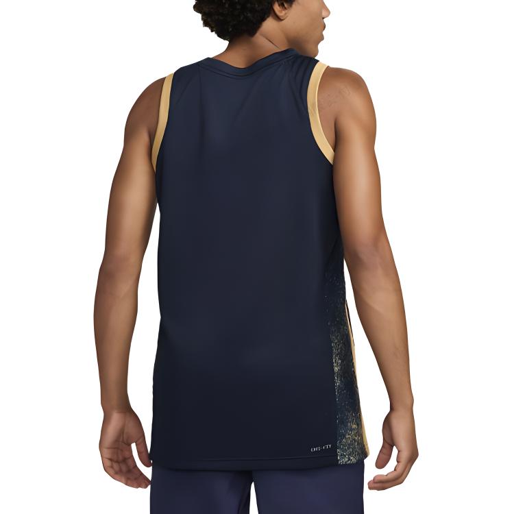 Nike Limited Basketball Jersey Dry Comfortable Sweat-Wicking Men Jersey Obsidian HF5449-451