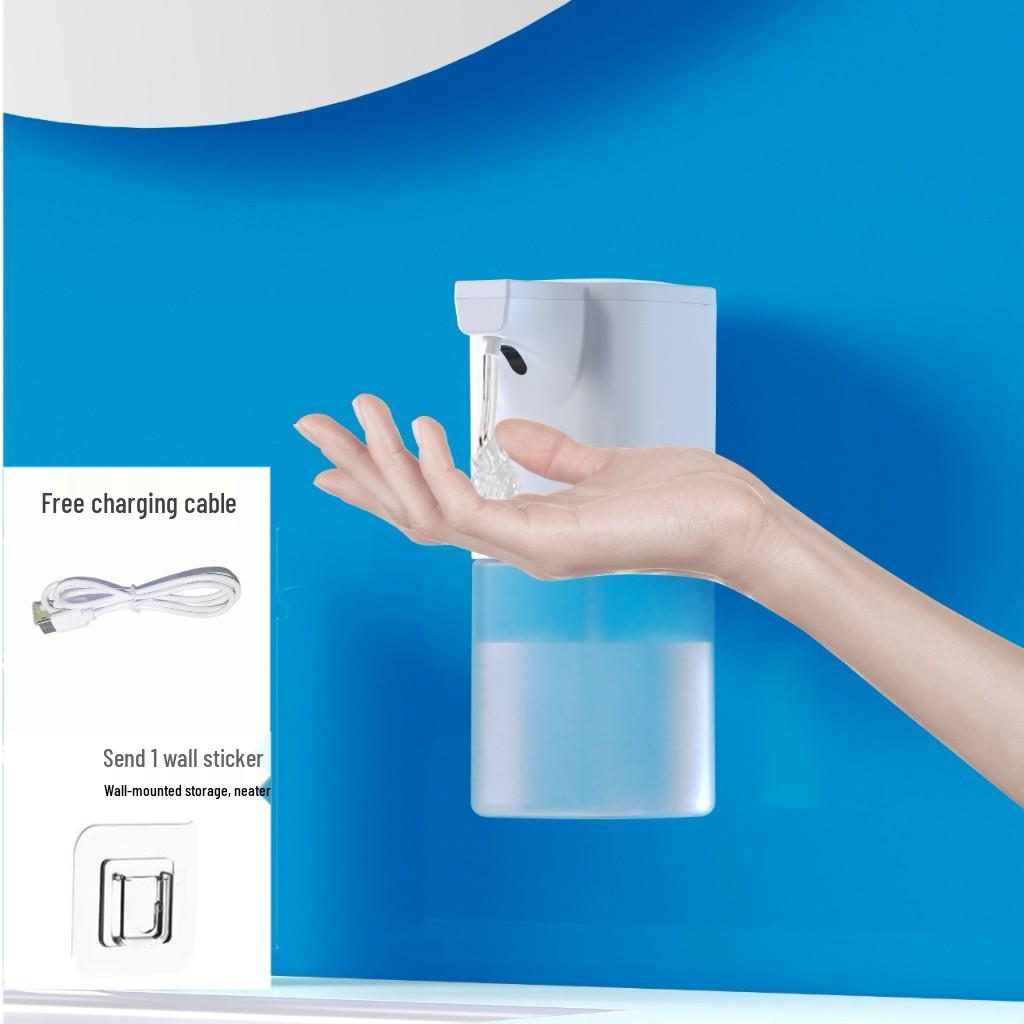 USB-uppladdningsbar väggmonterad skumsåpedispenser