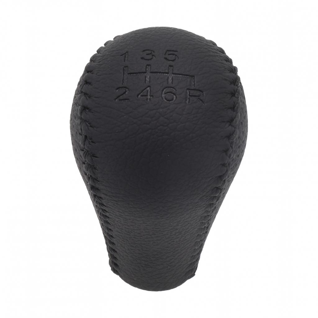 Gear Head Gear Shift Knob Black Plastic+Leather 3286540U00