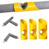 3Pcs 15mm/ 22mm/28mm Foam Pipe Cutting Tool Durable Easy To Use Insulation Cutting Fixture Commercial Places