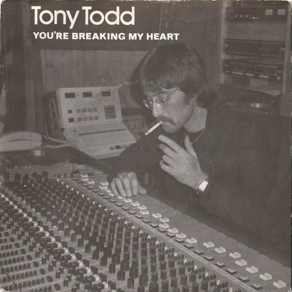

7inch Record TONY TODD Youre Breaking My Heart CRA504 Crash Records 1983 UK Pop Used