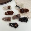 Korean Lambswool Teddy Bear Bow Hair Clip - Cute & Trendy Autumn/Winter Hair Accessory for Women