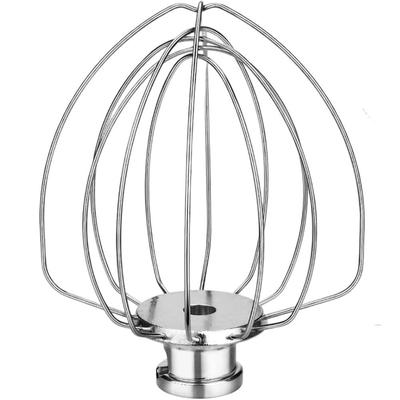 4.5 Quart 5 Qt Whip Attachment 6-Wire Egg Cream Stirrer Heavy Cream Beater for K45WW Cakes