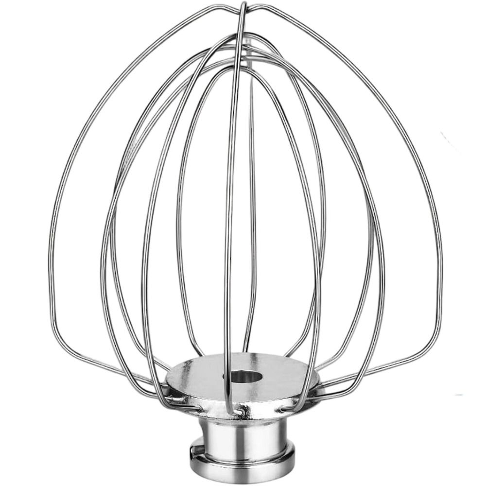 4.5 Quart 5 Qt Whip Attachment Heavy Duty Heavy Cream Beater Balloon Whisk for K45WW Mayonnaise