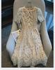 2024 Summer French Lace Princess Dress: Light Luxury, Retro Waist Design