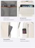 Women's Double Shoulder Large Capacity Solid Color Backpack for Business Travel & Students