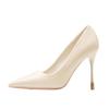 Women's sexy thin heels pointed high heels ornament new super high heels women's classic single shoes women's CM