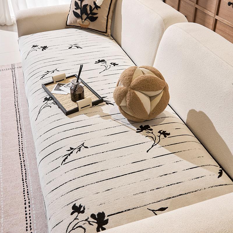 Irregular Sofa Cushion, High-End Sense, Universal In All Seasons, Straight Row Non-Slip Sofa, Seat Cushion Cover  New Model