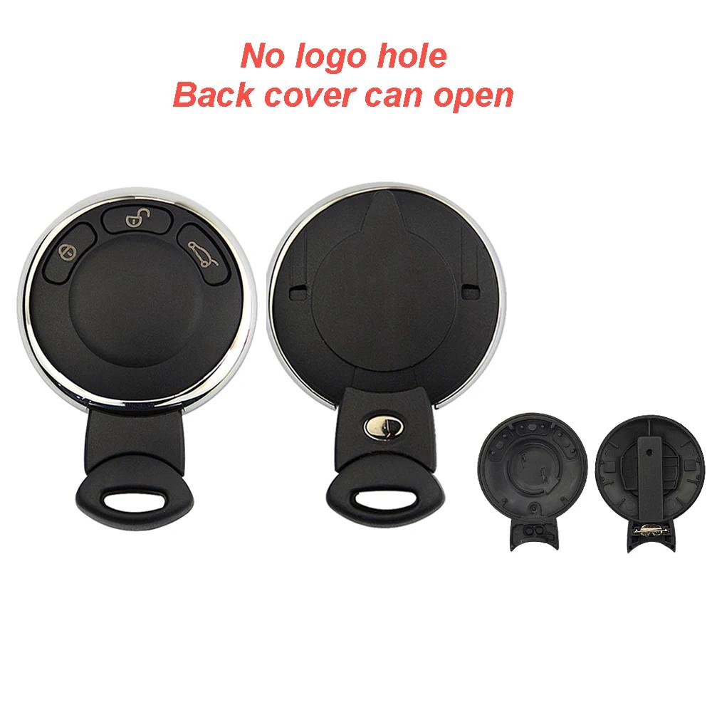 Remote Car Key Shell For Bmw Mini Cooper R56 R57 R58 Cabrio R60 R61 Clubman Countryman Small Blade Smart Card Fob Case No Logo
