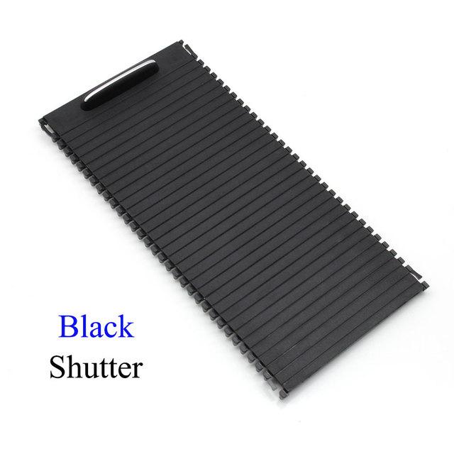 Car Accessories Center Console Cup Holder Cover Shutter Outer Frame Panel For BENZ W204 C C180 C200 C220 E W207 W212 E260 E300