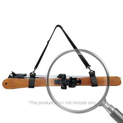 Ski Borad Shoulder Carrier Strap Adjustable Skiing Pole Shoulder Hand Carrier Leash Outdoor Sports Skiing Accessories
