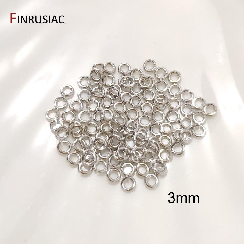 

Wholesale DIY Jewellery Supplies Open Jump Rings 18k Real Gold Plated Copper Metal Connector Ring for Jewelry Making
