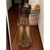 Retro Old Wide-leg Jeans Women's Autumn High-waisted Drape Pants American Street Lazy Style Thin and Versatile