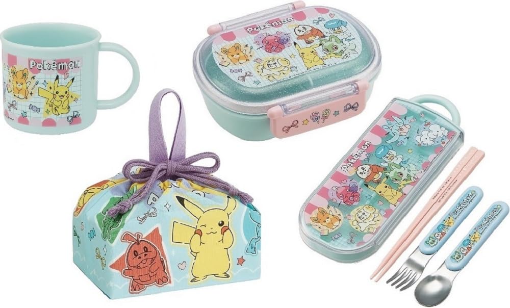 Skater Character 25 Popping Lunch Dishwasher Fluffy Lid Tight Oval 360ml Trio Set Lunch Drawstring Tight Set Box, Antibacterial, Safe, Lock, Shape,