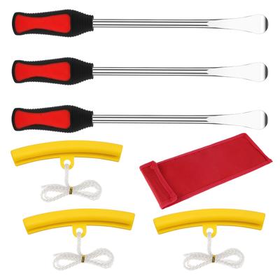 Rim Protector Tire Changing Lever Tools Motorcycle Tyre Repair Tool Spoon Kit Non-slip Handle Car Motorbike Tire Changer Levers